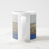 Küstenlinie Gozo Jumbo-Tasse (Rückseite)