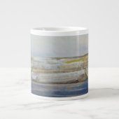 Küstenlinie Gozo Jumbo-Tasse (Vorderseite)