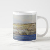 Küstenlinie Gozo Jumbo-Tasse (Rechts)