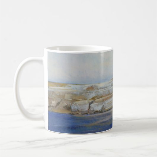 Küstenlinie Gozo Kaffeetasse (Links)