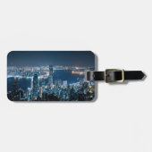 Küstenlinie | Hong Kong Island, Asien Gepäckanhänger (Vorderseite horizontal)