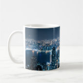 Küstenlinie | Hong Kong Island, Asien Kaffeetasse (Links)