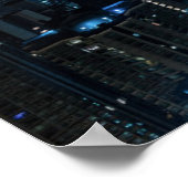 Küstenlinie | Hong Kong Island, Asien Poster (Ecke)