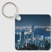 Küstenlinie | Hong Kong Island, Asien Schlüsselanhänger (Vorderseite)