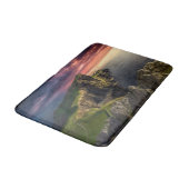 Küstenlinie | Insel Skye, Schottland Badematte (Schrägansicht)