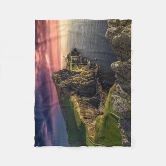 Küstenlinie | Insel Skye, Schottland Fleecedecke (Vorderseite)