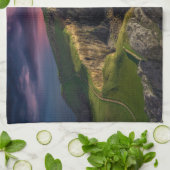 Küstenlinie | Insel Skye, Schottland Geschirrtuch (Gefaltet)