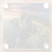 Küstenlinie | Insel Skye, Schottland Glasuntersetzer (Rückseite)