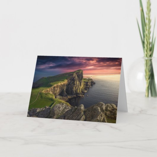 Küstenlinie | Insel Skye, Schottland Karte (Vorderseite)