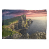 Küstenlinie | Insel Skye, Schottland Kissenbezug (Rückseite)