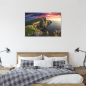Küstenlinie | Insel Skye, Schottland Leinwanddruck (Insitu (Schlafzimmer))
