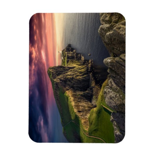 Küstenlinie | Insel Skye, Schottland Magnet (Vertikal)