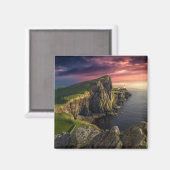 Küstenlinie | Insel Skye, Schottland Magnet (Vorderseite/Rückseite)