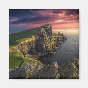 Küstenlinie   Insel Skye, Schottland Magnet