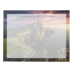 Küstenlinie   Insel Skye, Schottland Notizblock