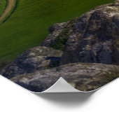 Küstenlinie | Insel Skye, Schottland Poster (Ecke)