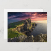 Küstenlinie | Insel Skye, Schottland Postkarte (Vorne/Hinten)