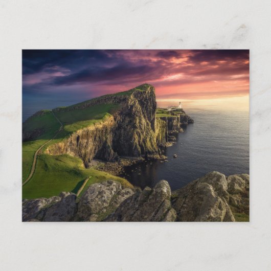 Küstenlinie | Insel Skye, Schottland Postkarte (Vorderseite)