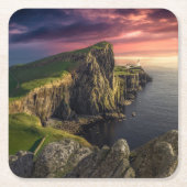 Küstenlinie | Insel Skye, Schottland Rechteckiger Pappuntersetzer (Vorderseite)