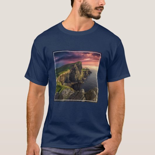 Küstenlinie | Insel Skye, Schottland T-Shirt (Vorderseite)