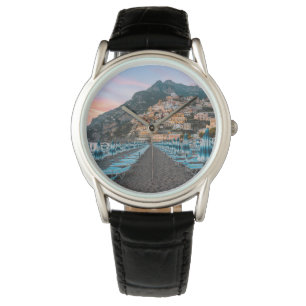 Küstenlinie   Kampanien, Italien Armbanduhr