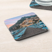 Küstenlinie | Kampanien, Italien Getränkeuntersetzer (Linke Seite)