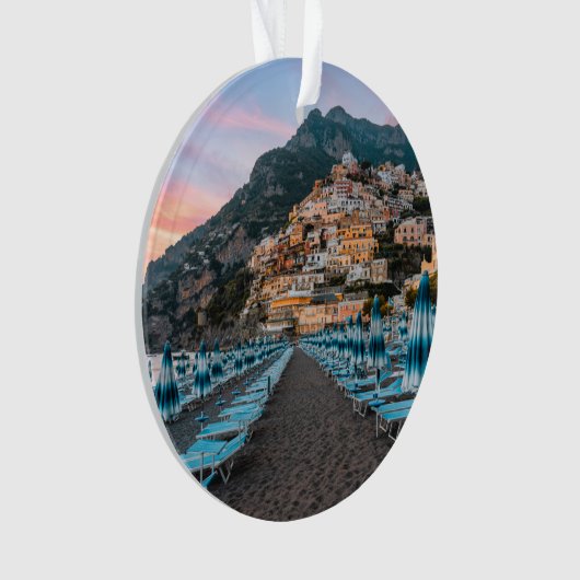 Küstenlinie | Kampanien, Italien Ornament (Vorderseite)