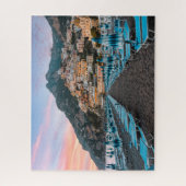 Küstenlinie | Kampanien, Italien Puzzle (Vertikal)