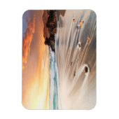 Küstenlinie | Kanarische Inseln, Spanien Magnet (Vertikal)