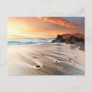 Küstenlinie   Kanarische Inseln, Spanien Postkarte