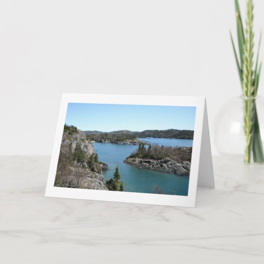 Küstenlinie Karte (Vorderseite)