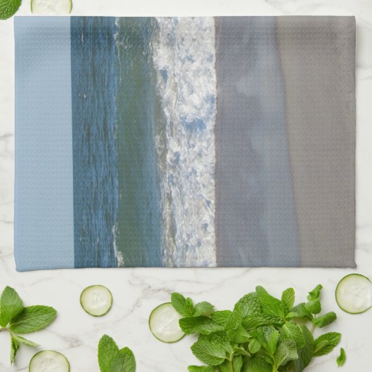 Küstenlinie Küchentuch (Gefaltet)