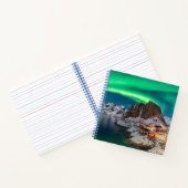 Küstenlinie | Lofoten Islands, Hamnoy, Norwegen Notizblock (Innenseite)