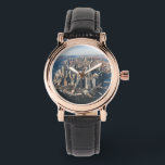 Küstenlinie | Manhattan, New York City Armbanduhr<br><div class="desc">Dieses phantastische Getty Images Foto besticht durch das Stadtbild Manhattan,  New York City.</div>