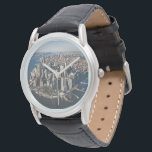 Küstenlinie | Manhattan, New York City Armbanduhr<br><div class="desc">Dieses phantastische Getty Images Foto besticht durch das Stadtbild Manhattan, New York City.</div>