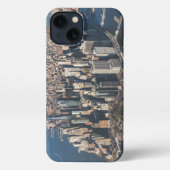 Küstenlinie | Manhattan, New York City iPhone Hülle (Rückseite)