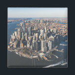 Küstenlinie | Manhattan, New York City Magnet<br><div class="desc">Dieses phantastische Getty Images Foto besticht durch das Stadtbild Manhattan,  New York City.</div>