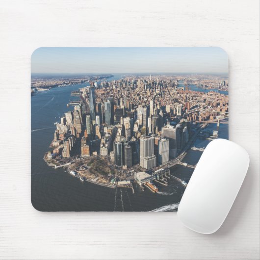 Küstenlinie | Manhattan, New York City Mousepad (Mit Mouse)