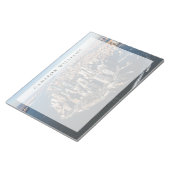 Küstenlinie | Manhattan, New York City Notizblock (angewinkelt)