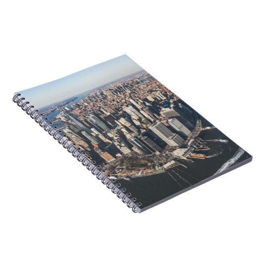 Küstenlinie | Manhattan, New York City Notizblock (Rechte Seite)