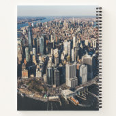 Küstenlinie | Manhattan, New York City Notizblock (Rückseite)