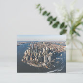 Küstenlinie | Manhattan, New York City Postkarte (Stehend Vorderseite)