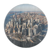 Küstenlinie | Manhattan, New York City Schneidebrett (Vorderseite)