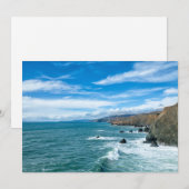 Küstenlinie | Marin Headlands, Kalifornien Dankeskarte (Vorne/Hinten)