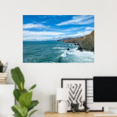 Küstenlinie | Marin Headlands, Kalifornien Poster (Heimbüro)