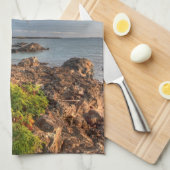 Küstenlinie Maui Geschirrtuch (Viertel Falte)