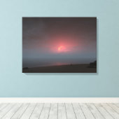 Küstenlinie (Nacht) Leinwanddruck (Insitu (Holzboden))