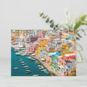 Küstenlinie | Neapel Italien Dankeskarte (Stehend Vorderseite)