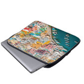 Küstenlinie | Neapel Italien Laptopschutzhülle (Vorne Knopf)
