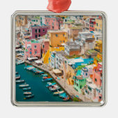 Küstenlinie | Neapel Italien Ornament Aus Metall (Vorne)